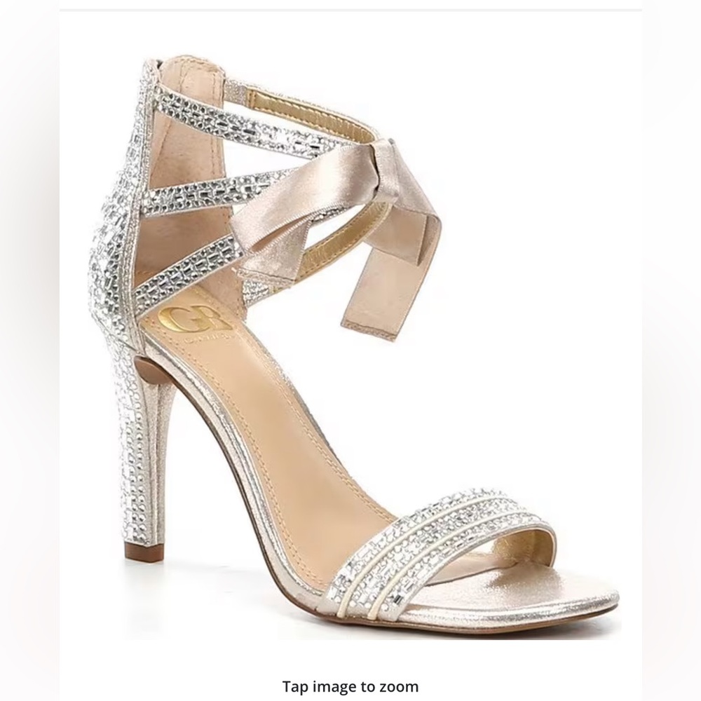 Gianni Bini Gold Heels